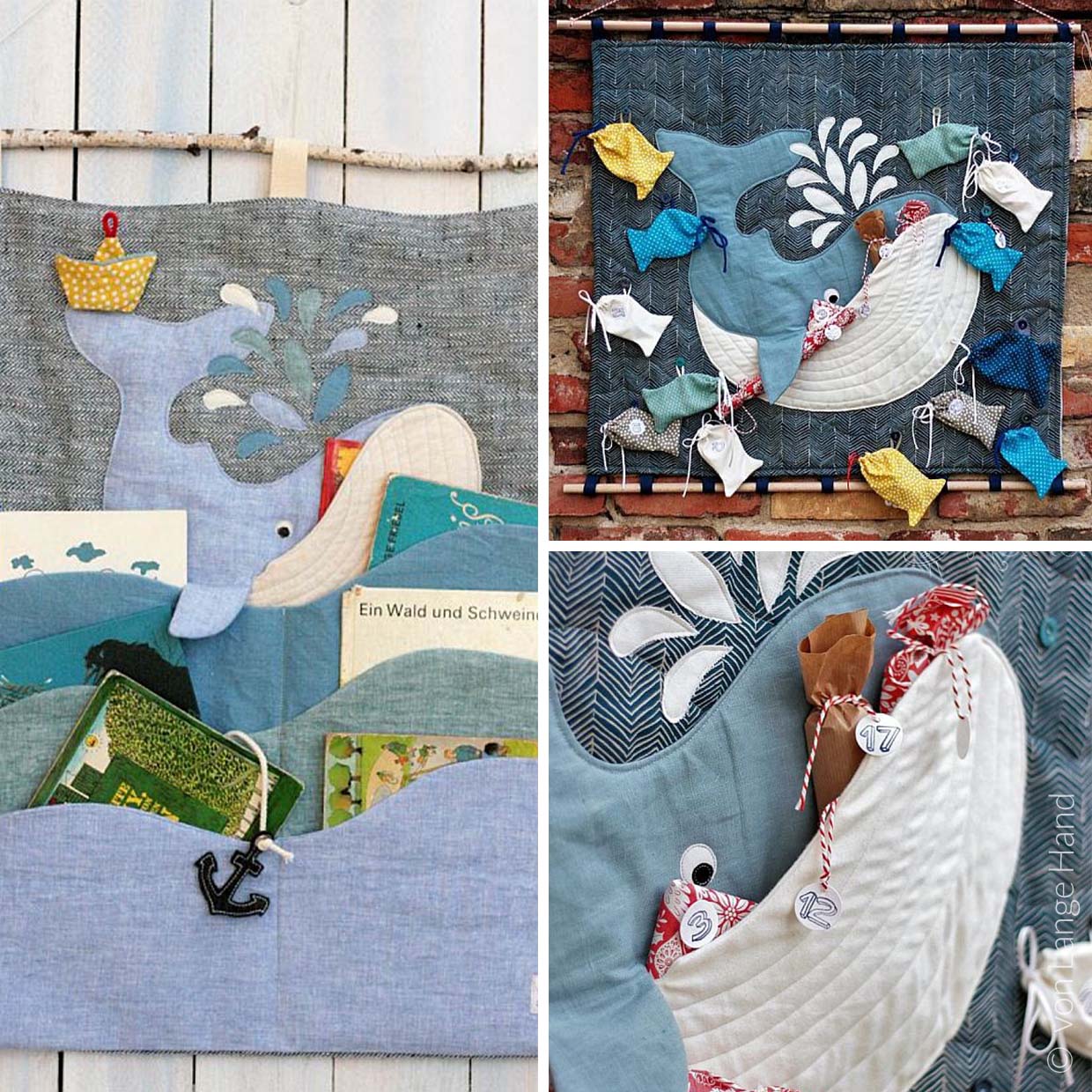Utensilo und Adventskalender Großer Wal - eBook-0 Utensilo und Adventskalender Großer Wal - eBook-0