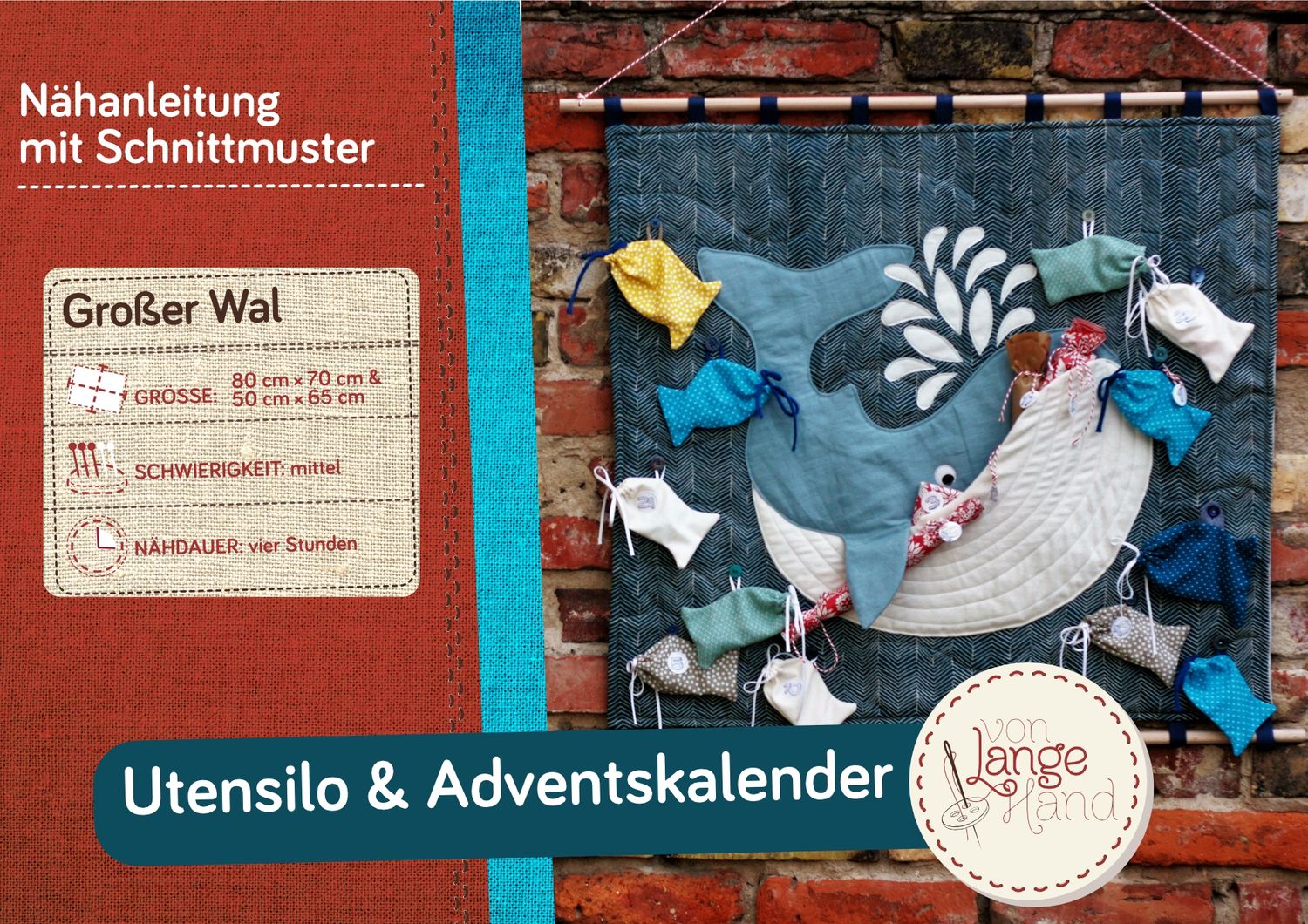 Utensilo und Adventskalender Großer Wal - eBook-2 Utensilo und Adventskalender Großer Wal - eBook-2