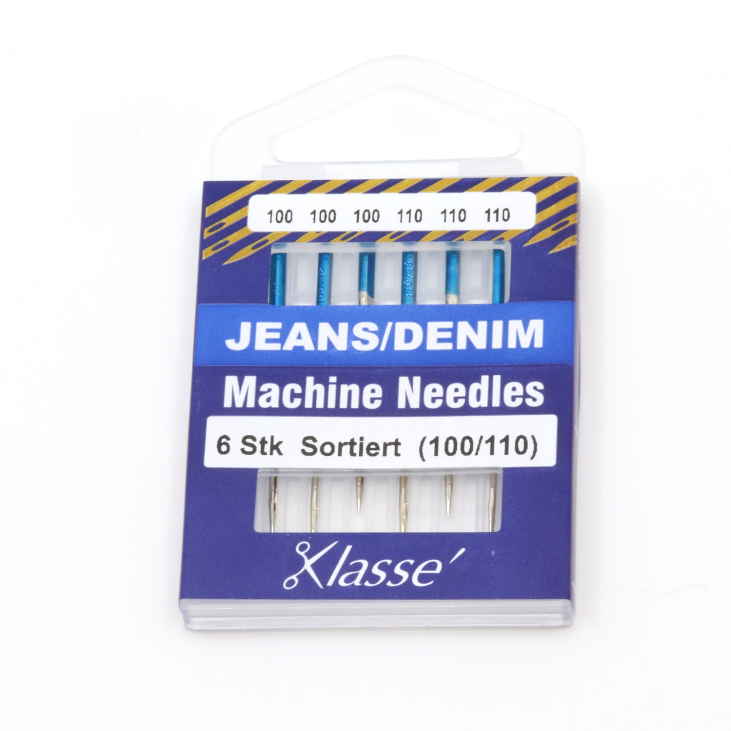 Aiguilles jeans pour machine à coudre Snaply by Klassé -2 Aiguilles jeans pour machine à coudre Snaply by Klassé -2