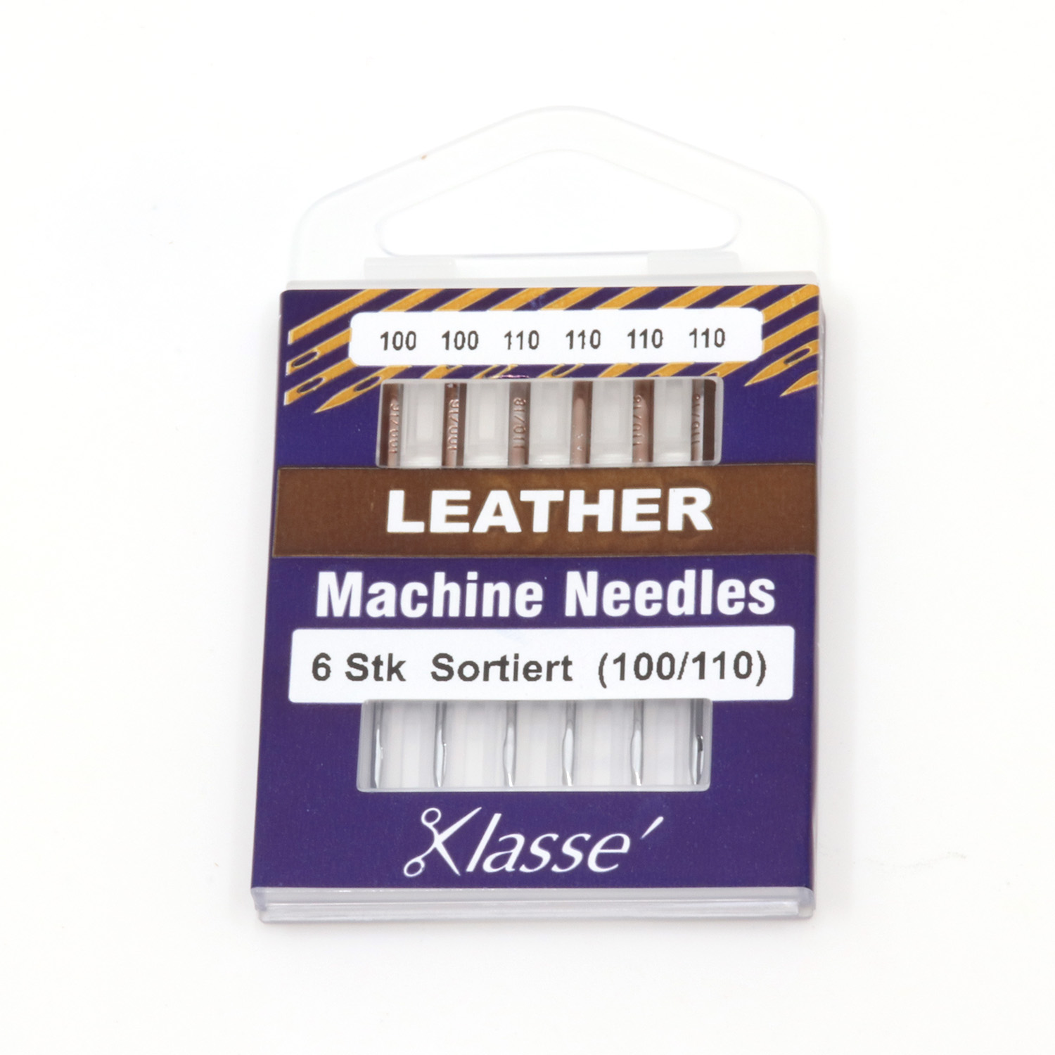 Aiguilles cuir pour machine à coudre Snaply by Klassé -4 Aiguilles cuir pour machine à coudre Snaply by Klassé -4