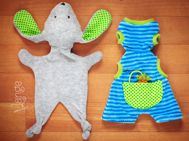 Kuscheltier und Schnullerhalter Hoodiehase - eBook-3 Kuscheltier und Schnullerhalter Hoodiehase - eBook-3