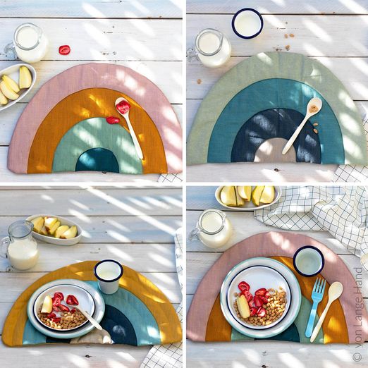 Platz- und Tischset Regenbogen - eBook