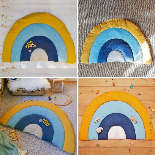 Krabbeldecke & Spielmatte Regenbogen - eBook