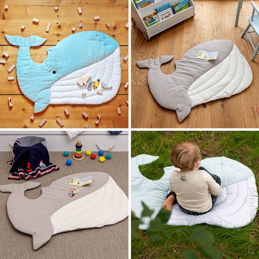 Krabbeldecke & Spielmatte Wal - eBook