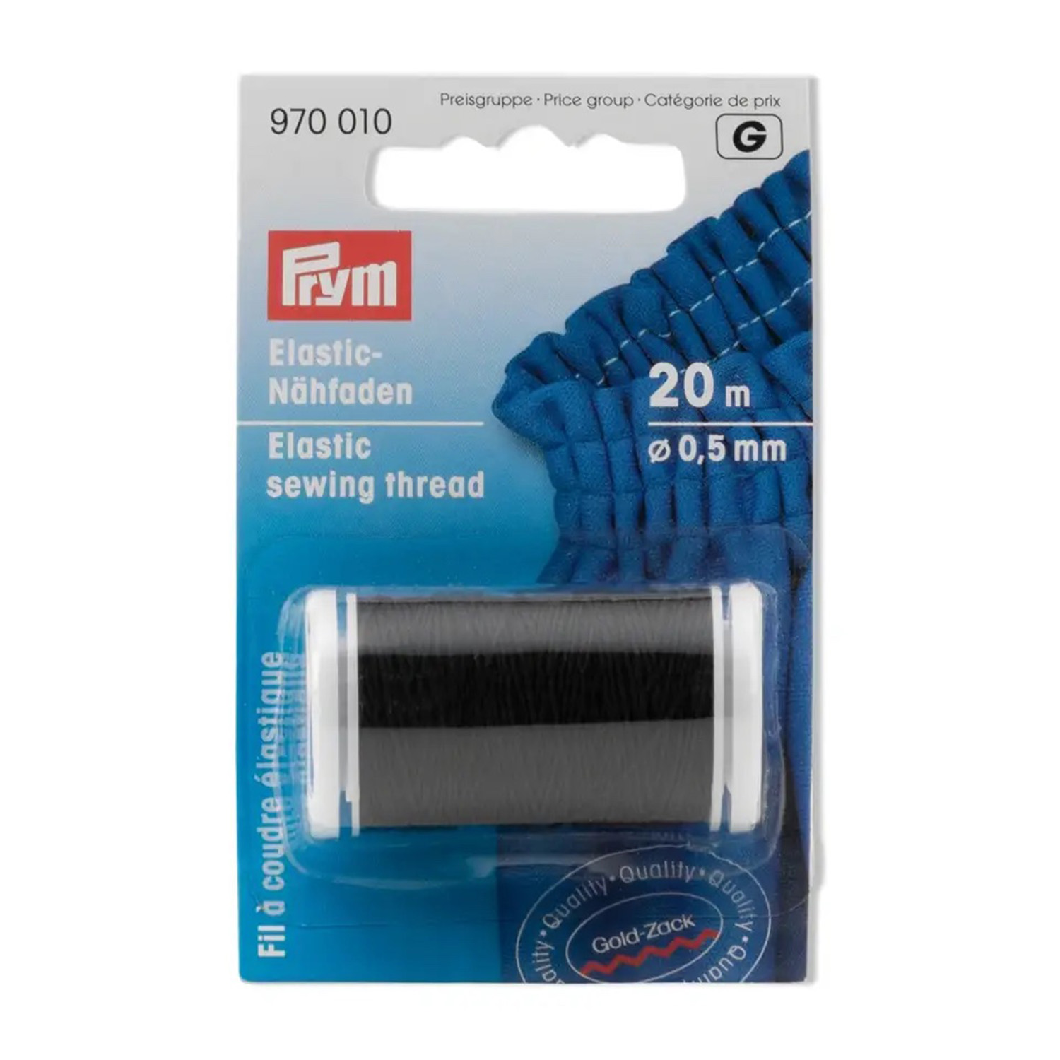 PRYM Fil à coudre élastique 0,5mm-1 PRYM Fil à coudre élastique 0,5mm-1