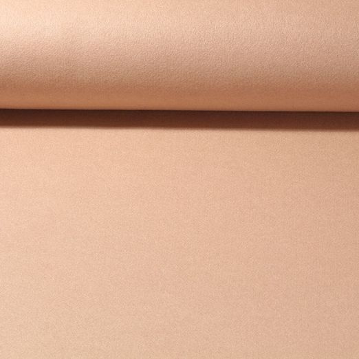 Mantelstoff Roberto - Flanell Sand Uni