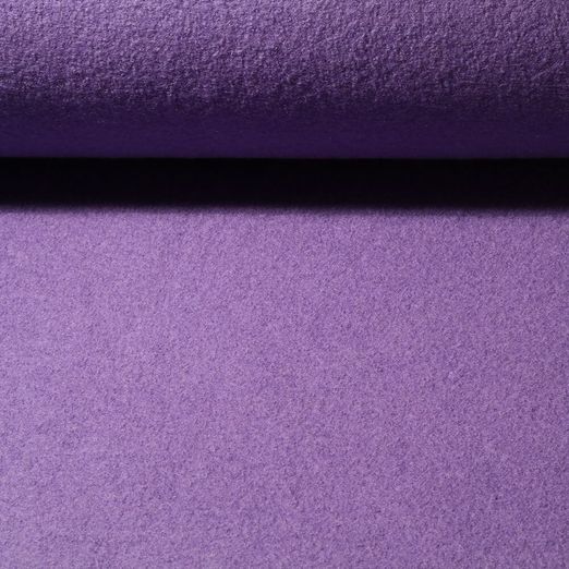 Walkloden Waltraud - Violett Uni Melange 