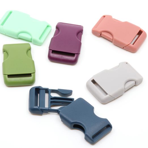 Kunststoff Steckschnallen 25mm – 4 Stück