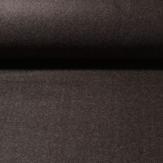 Tissu manteau Roberto - Flanelle anthracite mélange