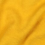 Polaire teddy lisse - Uni ocre jaune