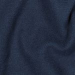 Tissu teddy lisse uni - marine