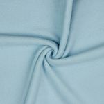 Tissu teddy lisse - Uni bleu clair