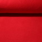 Polaire teddy lisse Matilda - Rouge uni