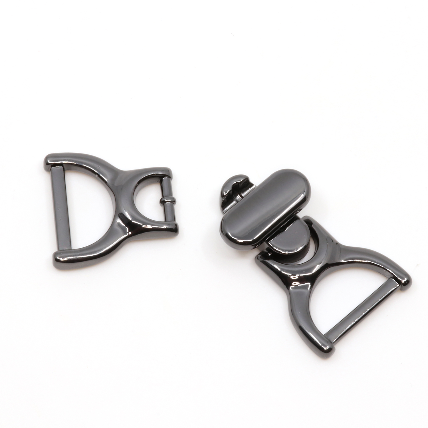 Dreh-Taschenverschluss gunmetal-2 Dreh-Taschenverschluss gunmetal-2