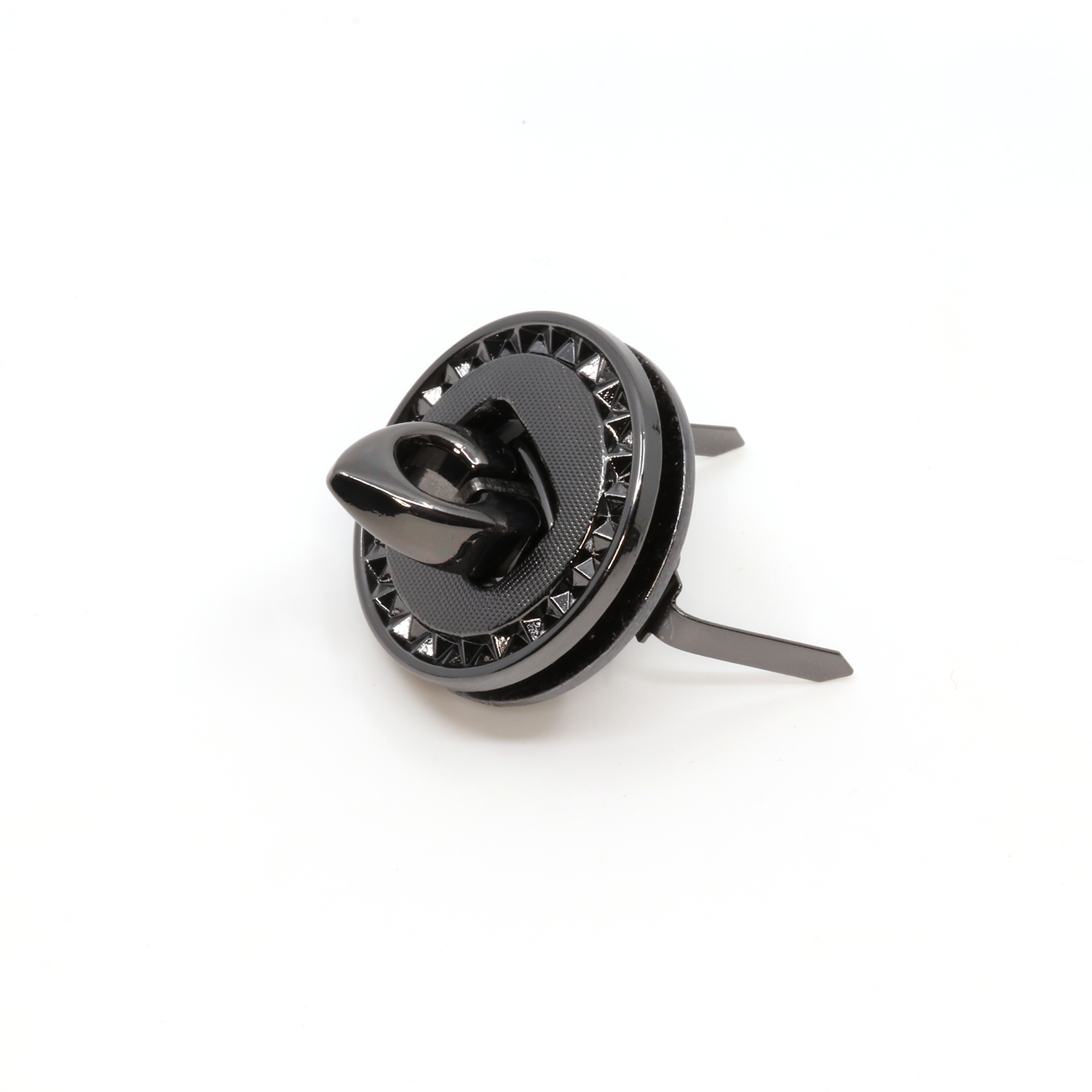 Taschenverschluss Flip Lock gunmetal-1 Taschenverschluss Flip Lock gunmetal-1