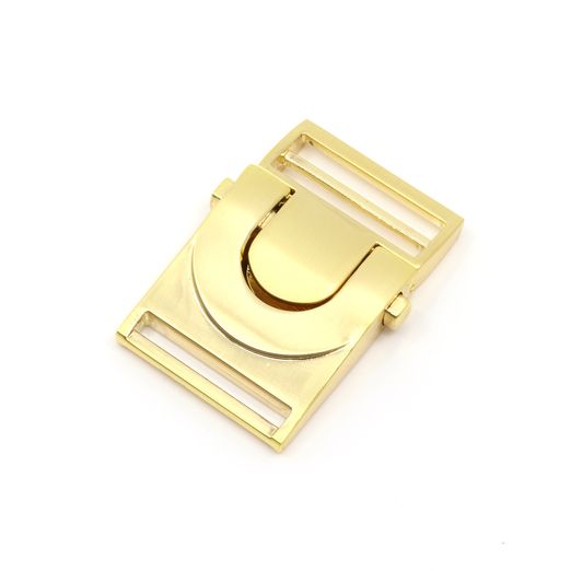 Boucle clip 25mm - Doré