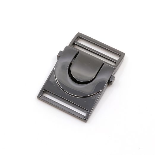 Steckschließe 25mm gunmetal