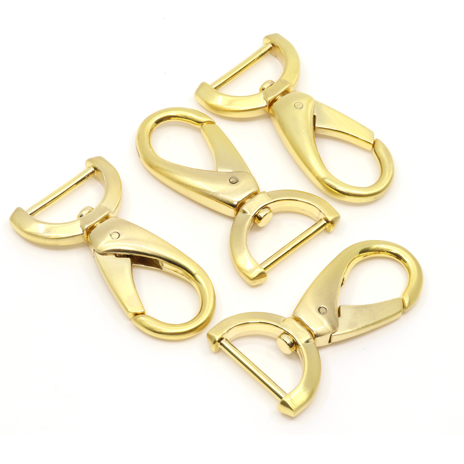Grand mousqueton pour sacs 25mm - Doré-1 Grand mousqueton pour sacs 25mm - Doré-1