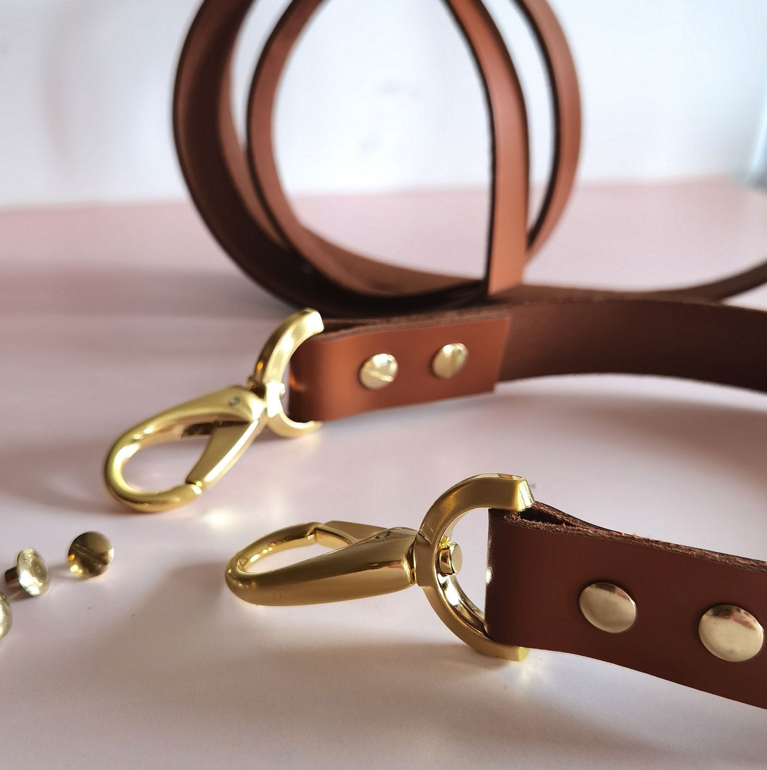 Grand mousqueton pour sacs 25mm - Doré-2 Grand mousqueton pour sacs 25mm - Doré-2