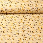  Bio Jersey - Pinselstriche Ocker