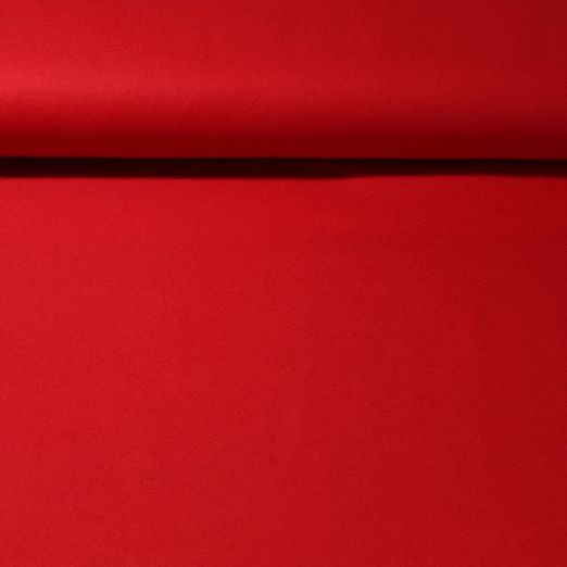Baumwolle Uni - Flanell Vitus Rot