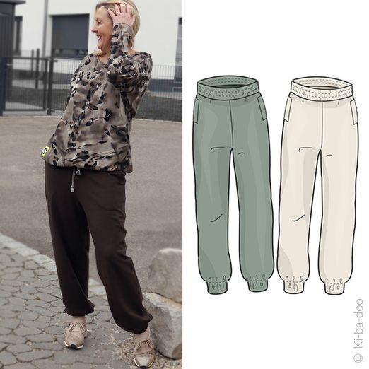 Jogging Hose - EDDA - Schnittmuster eBook