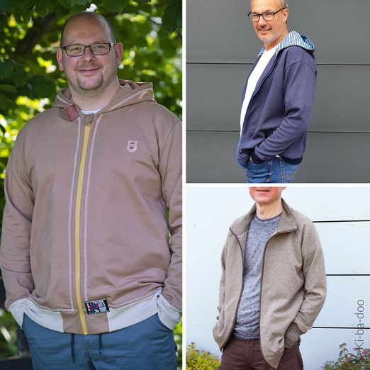 Mix&Match Sweatjacken - Schnittmuster eBook