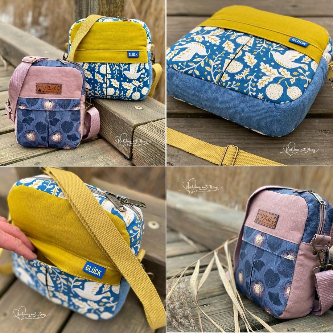 Cross Body Bag - Lilja - Schnittmuster eBook-5 Cross Body Bag - Lilja - Schnittmuster eBook-5