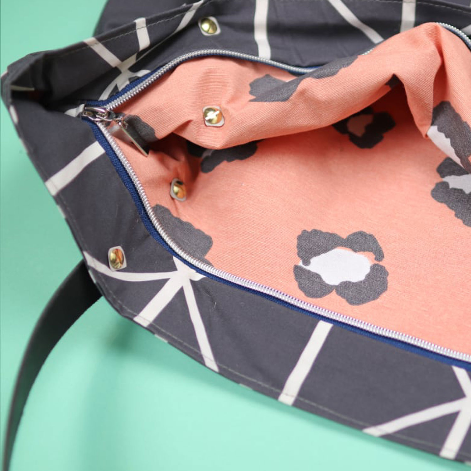 Sac cabas facile à coudre avec tuto *Sac Star*-3 Sac cabas facile à coudre avec tuto *Sac Star*-3