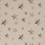 Canvas - Sterne Leinenlook Beige Grün Canvas - Sterne Leinenlook Beige Grün