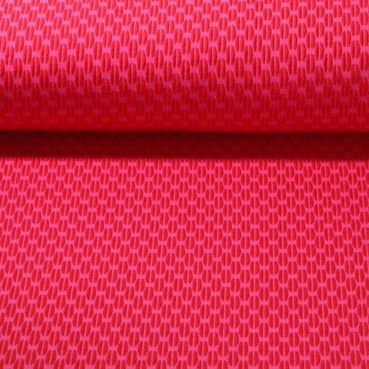 Jersey jacquard - Hamburger Liebe DARLING THINGS Espresso Knit rose fuchsia