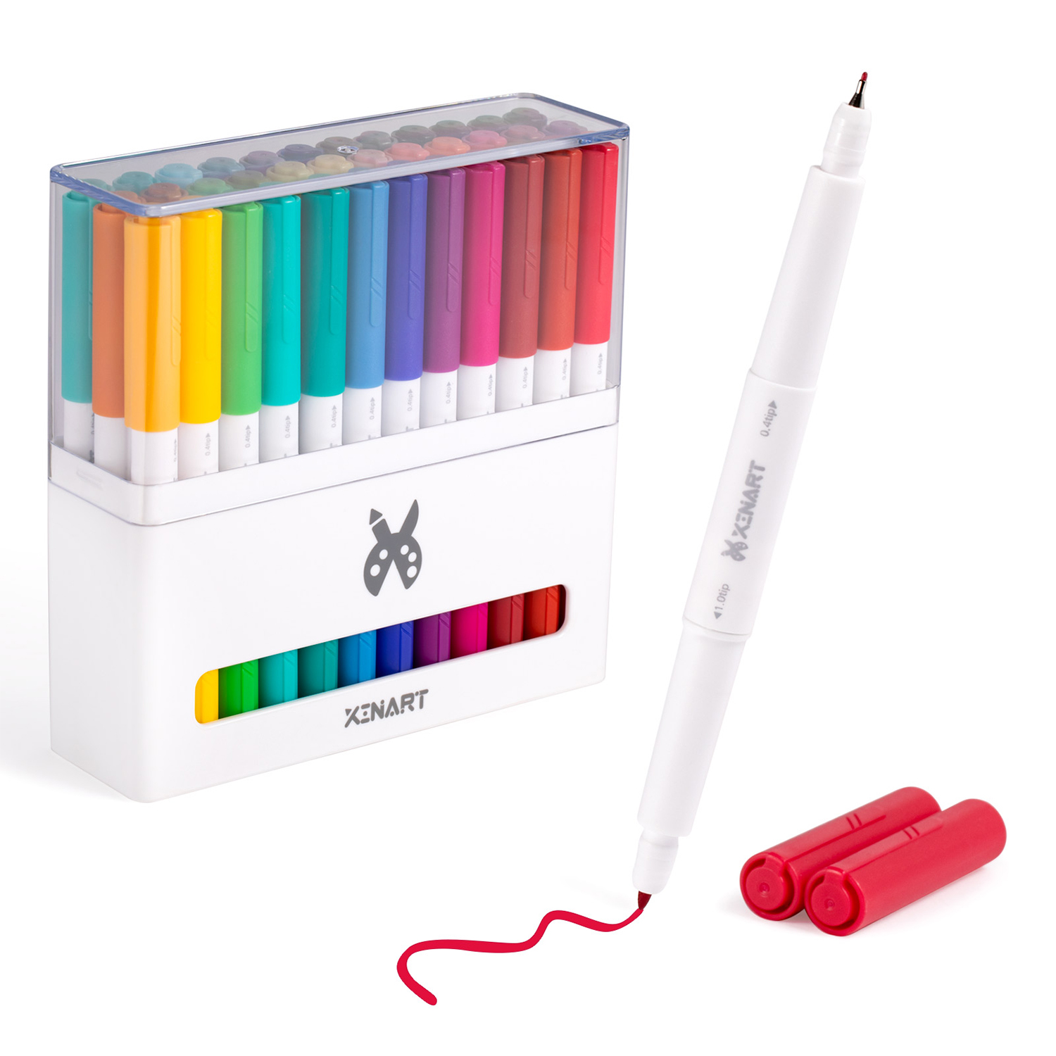 Stylos à double pointe pour machines de découpe Maker - 36 pièces en 33 couleurs-0 Stylos à double pointe pour machines de découpe Maker - 36 pièces en 33 couleurs-0
