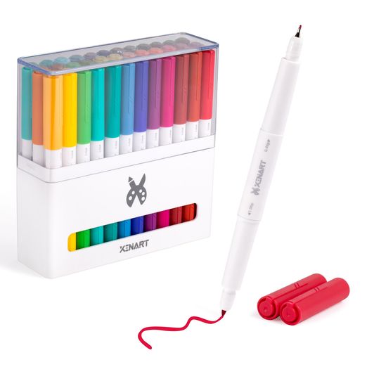 Stylos à double pointe pour machines de découpe Maker - 36 pièces en 33 couleurs Stylos à double pointe pour machines de découpe Maker - 36 pièces en 33 couleurs