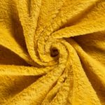 Teddy fleece – jednobarevná slunečně žlutá Teddy fleece – jednobarevná slunečně žlutá