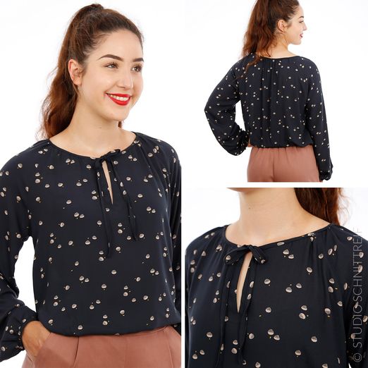 Bluse - FRAU KRISSI - Schnittmuster eBook Bluse - FRAU KRISSI - Schnittmuster eBook
