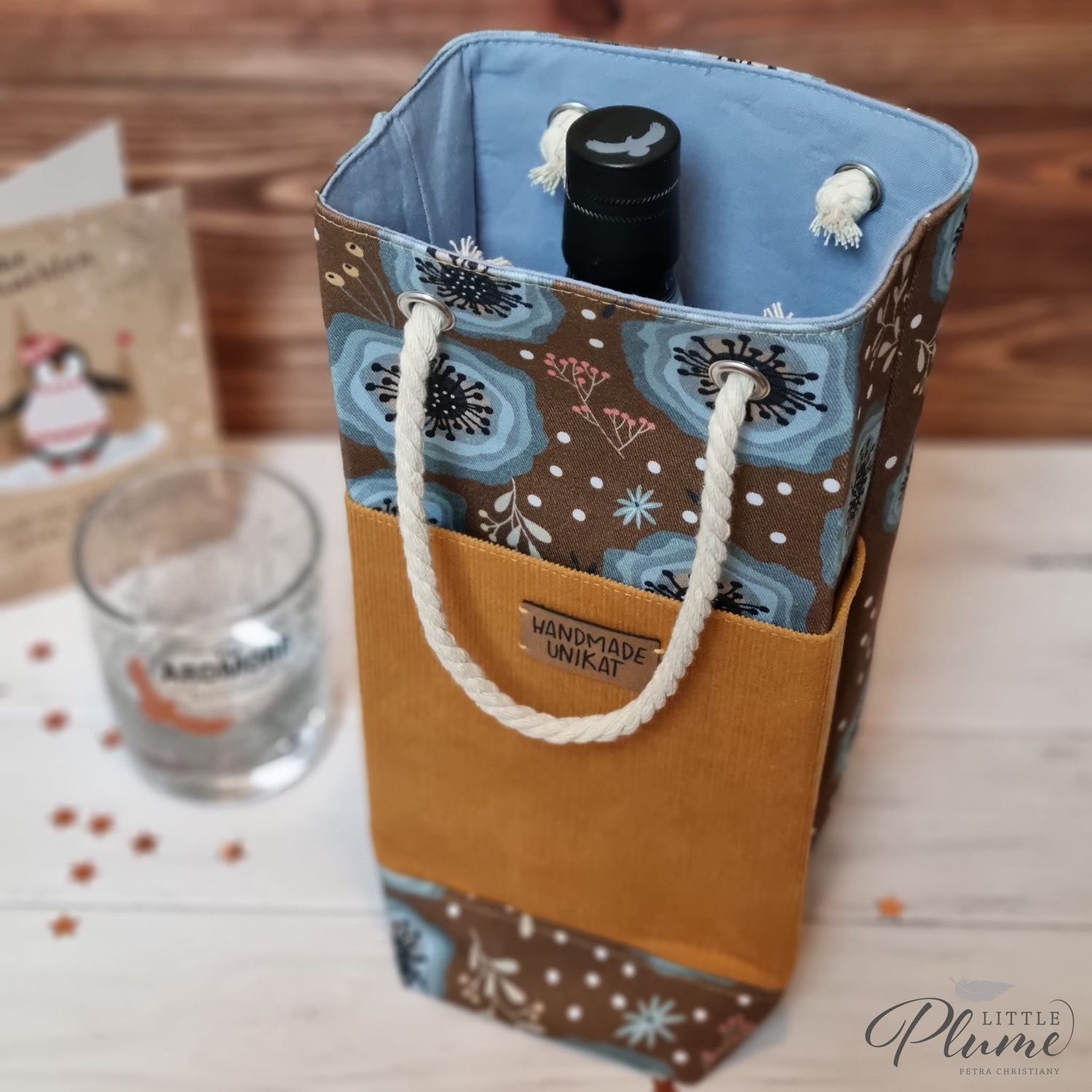 Freebook - Bottle und Present Bag - Schnittmuster eBook-4 Freebook - Bottle und Present Bag - Schnittmuster eBook-4