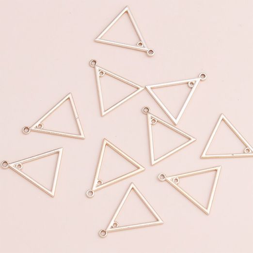 Charm - pendentif - triangle - 1 pièce Charm - pendentif - triangle - 1 pièce