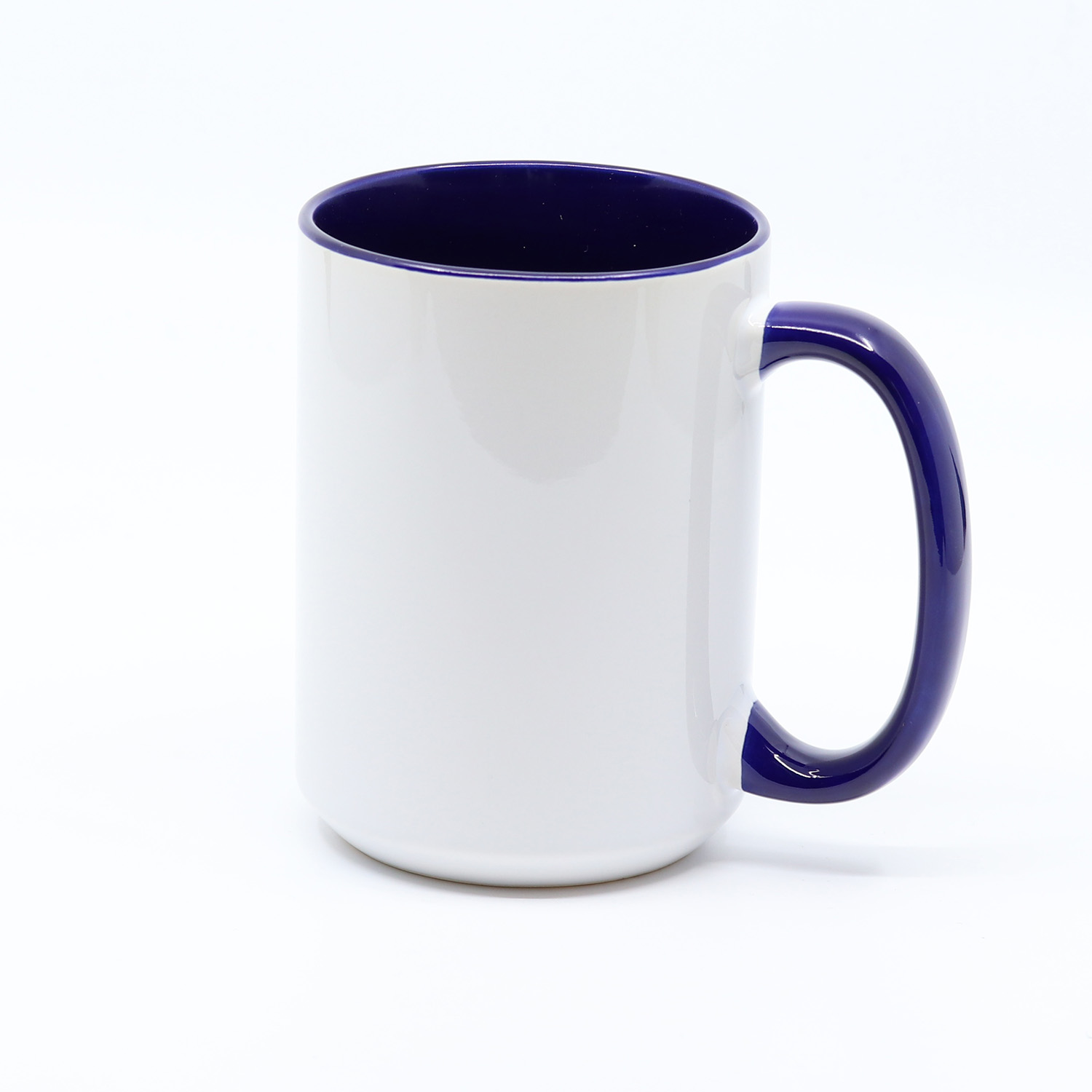 Keramiktasse mit buntem Henkel und Rand für Mug Press - 440ml-4 Keramiktasse mit buntem Henkel und Rand für Mug Press - 440ml-4