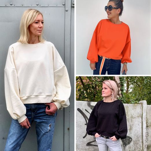 Sweater - Finja - Schnittmuster eBook