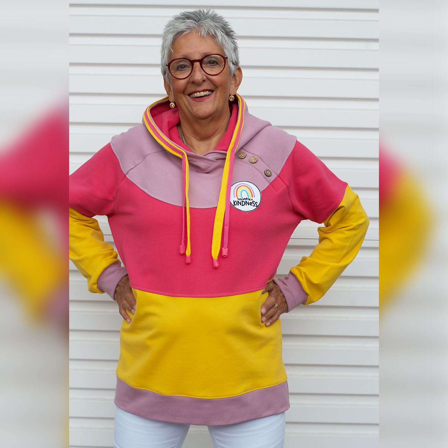 Soft sweat bio Mathieu - Fuchsia Gratté 033-1 Soft sweat bio Mathieu - Fuchsia Gratté 033-1