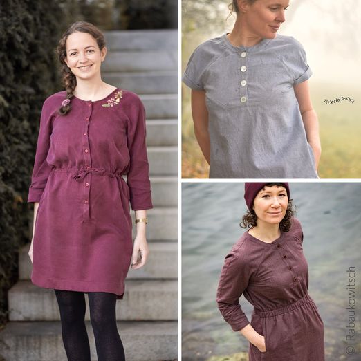 Kleid und Bluse - Ilsebill - Schnittmuster eBook