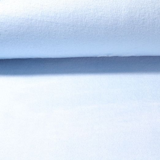 Polaire ultra douce Lili - bleu clair uni
