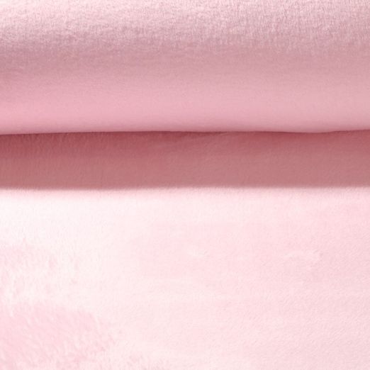 Polaire ultra douce Lili - rose uni