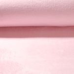 Kuschelfleece Lili - Uni Rosa