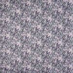 Baumwoll Voile - Digitaldruck Blüten Lila