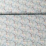 Baumwoll Voile - Digitaldruck Blüten Mint