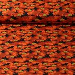 Baumwoll Popeline - Pfeile Camouflage Rost
