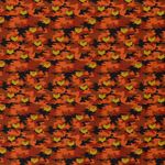 Bomulls poplin - Pilkamouflage rost
