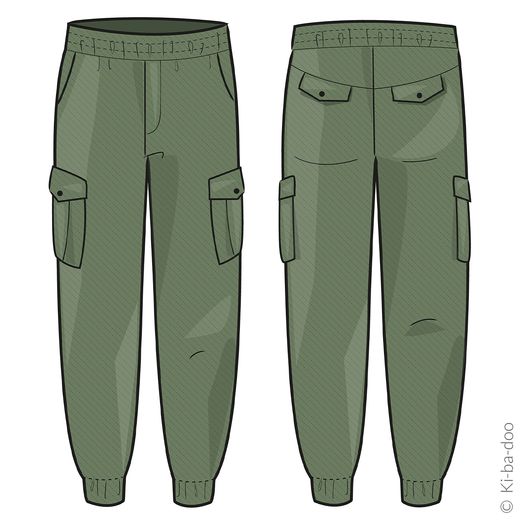 Cargo-Hose Damen - Schnittmuster eBook