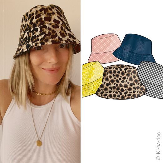 Bucket Hat/ Sonnenhut - Schnittmuster eBook